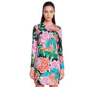 Mini abito da donna Desigual x María Escoté a maniche lunghe XL