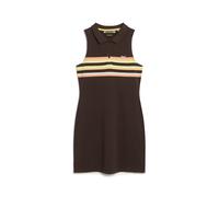 Mini-abito polo da donna Superdry Marron M