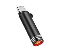Mini accendino tipo C antivento senza fiamma USB C adattatore accendisigari senza batteria telefono da viaggio per airlighter all'aperto