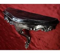 Mini Accessori Console Muro Schwarz-Silb Barocco Repro 23, 5x10x18 Specchio Muro