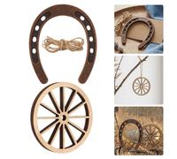 Mini Accessori Per La Casa Delle Bambole Buona Fortuna Ferro Di Cavallo