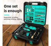 Mini accessori per trapano elettrico Strumenti per la lavorazione del legno Levigatrice elettrica a velocità variabile Utensili rotanti Mini trapano elettrico