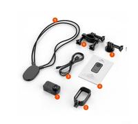 Mini action camera portatile 1080p con cordino magnetico per uso indossabile, vlogging, ciclismo, passeggiate con animali domestici, design compatto con schermo IPS da 1 47 pollici e porta di ricarica