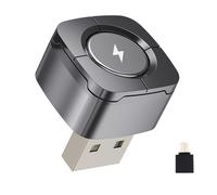 Mini adattatore CarPlay wireless stabile 2025, converte senza sforzo cablato a wireless CarPlay, adatto per auto con carplay, compatibile con iPhone iOS 16+ e Android Auto