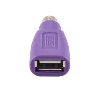 Mini adattatore da connettore PS2 a USB, mouse e tastiera per computer