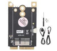 Mini adattatore di rete wireless PCI-E Express, adattatore per scheda WiFi wireless (non include scheda WIFI) 12 + 6 pin, per Broadcom BCM94360CD BCM943602CS BCM94360CS2 BCM94331CD BCM943224P