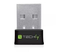 Techly Mini Adattatore WiFi USB Dual Band MU-MIMO 2dBi 600Mbps