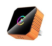 Mini adattatore wireless per auto - Elettronica in metallo e vetro da 3,1 cm | Convertitore USB plug-and-play per connessione WLAN Controllo vocale intelligente - compatibile con camper berlina