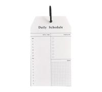 Mini Agenda Per Notebook - Organizer Portatile Per Diario E Promemoria In Carta 8x14 Cm | Cancelleria Per Blocco Note A Fogli Mobili Da 52 Fogli | Studenti Adulti Viaggiare Affari Lavoro Casa Aula