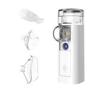 mini Air 360+ Aerosol Mesh | Distribuito da OMRON | silenzioso portatile per adulti e bambini | Due maschere e boccaglio inclusi | Per alleviare tosse e raffreddore | Ricaricabile tramite micro-USB