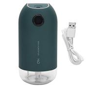 Mini Air Humidifier Portable USB Mishable Mist Fogger Maker con luce notturna per l'auto dell'ufficio di casa (Verde scuro)