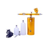Mini Airbrush Compressore Universale Ricaricabile Elettronico Nail Art Decor Tatuaggio Vernice Spray Strumento Pittura Accessorio Oro