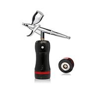 Mini Airbrush professionale con modelli di scala del compressore Modelli Air Pump Airless Tanning Spray Paint Piston Barber Tattoo Pneumatic Tool Soffiaggio comodo(Part B Black)