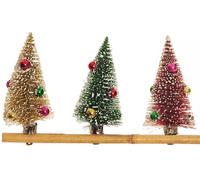Mini Albero Deco Pz 12 Clip Colorati Natale Palline