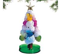 Mini Albero di Natale, Albero Magico di Natale in Crescita, Magico Albero di Natale Piccolo,Alberos di Carta Magico,Kit Fai da te per Coltivare Cristalli,Alberos Natales Piccolo,Giocattoli Natalizi