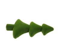 Mini albero di Natale artificiale affollato, festa di Natale, mini albero da