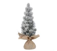 Mini albero di Natale artificiale da 45 cm con dettagli realistici a forma di ramo progettato per la decorazione interna delle vacanze in Per case, negozi e uffici