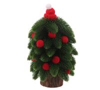 Mini albero di Natale artificiale per decorazioni da tavolo, centrotavola