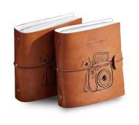 Mini Album Fotografico 2 Pezzi con 200 Tasche (9,5 × 6,5 cm), Album per Foto Instax Mini e Kpop Card, Compatibile con Fujifilm Instax Mini, Polaroid 2x3, Kodak