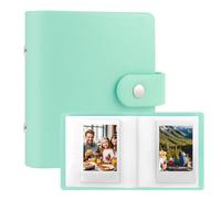 Mini album fotografico a 52 tasche per pellicole istantanee Fujifilm Instax Mini, Polaroid Snap, Z2300, fotocamere istantanee SocialMatic e stampante istantanea Zip (1, Verde mela)