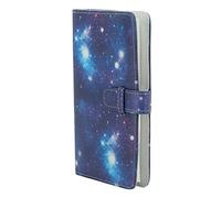 Mini Album Fotografico, Comodo Tocco 108 Tasche Interne in Plastica PVC Sigillante Album Portatile per Clip Art Copertina in Pelle PU Impermeabile per Affari