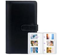 Mini album fotografico con 108 tasche per Instax Mini e Kpop, colore: nero | Adatto per foto istantanee da 54 × 86 mm, compatibile con Instax Mini, Canon Ivy 2 per la conservazione