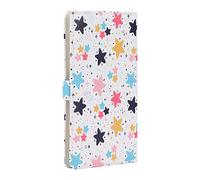 Mini Album Fotografico Custodia Multifunzione per Immagini Istantanee per Mini 11 9 7s 25 70 90 (Stella colorata)