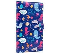 Mini album fotografico per pellicole da 5 x 7,6 cm, 96 tasche, raccoglitore per foto Kpop per fotocamera istantanea Fujifilm Instax Mini, per immagini Polaroid Hi-Print (Sea)