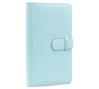 Mini album fotografico per pellicole da 5 x 7,6 cm, 96 tasche, raccoglitore per foto Kpop per fotocamera istantanea Fujifilm Instax Mini, per immagini Polaroid Hi-Print (blu ghiaccio)