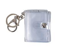 Mini album fotografico piccolo portachiavi 16 tasche 1 pollice ID Instant Pictures Card Book