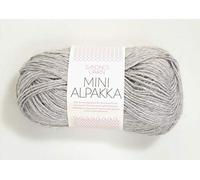 Mini alpacca col.1032 grigio chiaro, ca. 150 m, 50 g