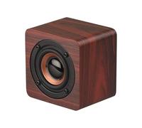 Mini altoparlante Bluetooth dal design vintage compatto - Nocciola