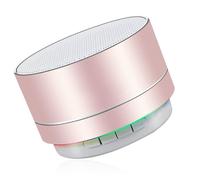Mini altoparlante Bluetooth, design ultraportatile con qualità audio eccezionale per le avventure di tutti i giorni (oro)