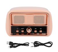 Mini altoparlante Bluetooth retrò con radio vintage, suono cristallino e bassi ricchi, aspetto compatto e unico, potenziamento dei bassi, lunga