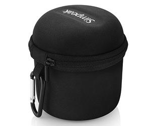 Mini Altoparlante Bluetooth Wireless Speaker Caso Borsa Senza Casse Custodia Compatibile per Anker SoundCore Altoparlante Buetooth/Rokono (B10) Bass/August MS425 Bluetooth Altoparlante Portatile,Nero