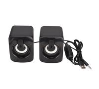 Mini altoparlante cablato per PC e laptop Uscita audio ad alta fedeltà con connessione USB e funzione di regolazione del volume Perfetto per giochi