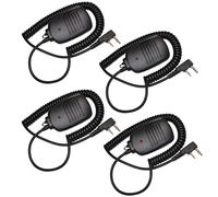 4-Pack 2Pin Mini Altoparlante Con Ptt Microfono per Kenwood TK Serie Due-Vie