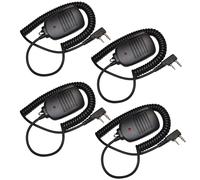 4-Pack 2Pin Mini Altoparlante Con Ptt Microfono per Kenwood TK Serie Due-Vie