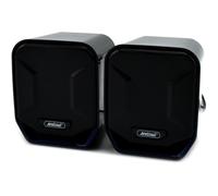 MINI ALTOPARLANTI CASSE PER COMPUTER 3W CABLATI CON LUCE RGB LED Q-YX17 JACK USB