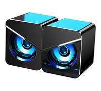 Mini altoparlanti per computer per monitor PC, desktop, laptop, gaming, ampia compatibilità garantisce una connessione perfetta ai dispositivi con