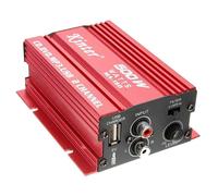 MINI AMPLIFICATORE STEREO A 2 CANALI AUTO 500W 12V USB SD MP3 FM IMPIANTO AUDIO