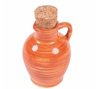 Mini Anfora oliera 95 ml in ceramica tappo in sughero, Masseria