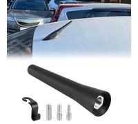 Mini Antenna Auto Corta, 6.5cm Antenna Radio Auto, Auto Tetto Antenna di Ricambio, Antenna Universale per Auto con Screws M4 M5 M6, per Ricezione Radio FM/AM, Adatto a Tutti i Modelli