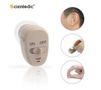 Mini Apparecchio Acustico Invisibile Digitale per Anziani con Perdita Udito