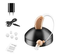 Mini apparecchio acustico ricaricabile amplificatore suoni udito orecchio 1088F