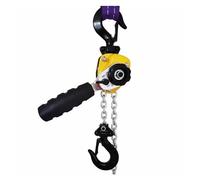 Mini argano manuale con leva a cricchetto, 500 kg, resistente, facile da usare, capacità di sollevamento 3,5 m