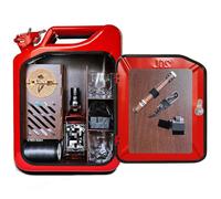 Mini armadietto da bar a forma di barile di olio, contenitore creativo per whisky e champagne, per collezionisti di vino, regalo unico per uomini, decorazione per la casa e il bar