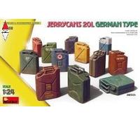 MINI ART 1/24 JERRYCANS 20L GERMAN TYPE