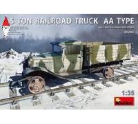 1:35 Revell 1,5 Ton Railroad Truck Aa Type Kit MINIART MIN35265 Modellino