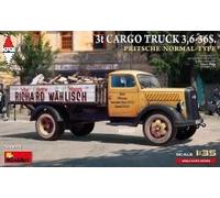M Miniart MT38079 - 1:35 Camion Cargo 3t 3,6-36S Pritschenw. - Nuovo
